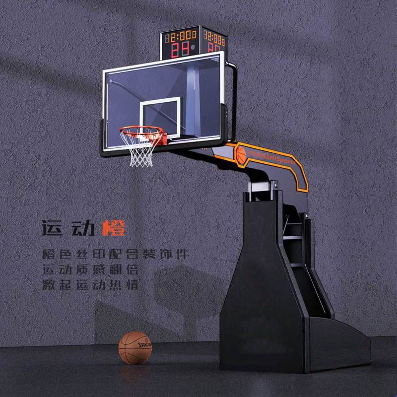 智能電動(dòng)液壓籃球架-TC12