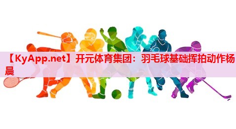 羽毛球基礎(chǔ)揮拍動作楊晨